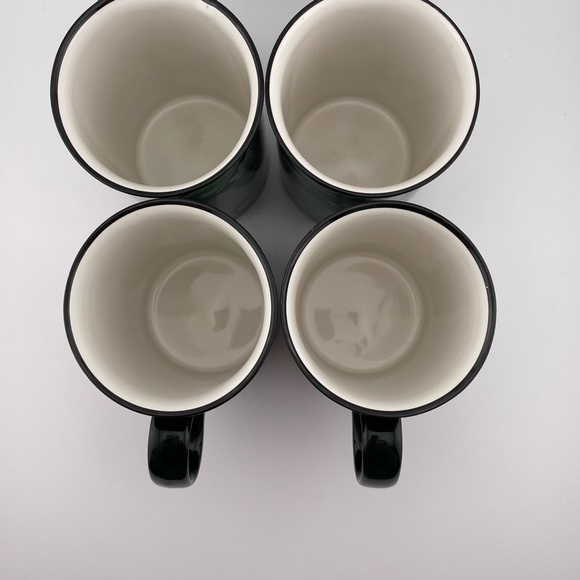 Yuletide Mugs Pattern Designs by Caroline Bessey by Dunoon Stoneware Set of Four - Picture 8 of 15